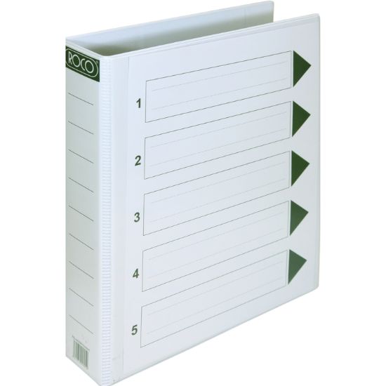 Picture of BINDER VIEW   A4 3D RING   1.5"  SPINE CAPACITY WHITE