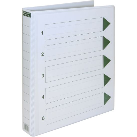 Picture of BINDER VIEW   A4 3D RING   1"     SPINE CAPACITY WHITE