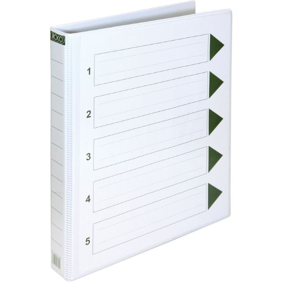 Picture of BINDER VIEW   A4 2D RING   1"     SPINE CAPACITY WHITE