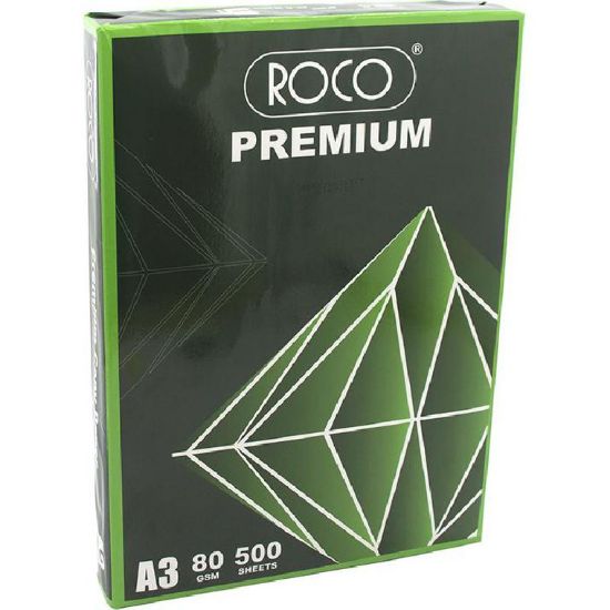 Picture of COPY PAPER A3 SIZE ROCO BRAND 500 SHTS/RM
