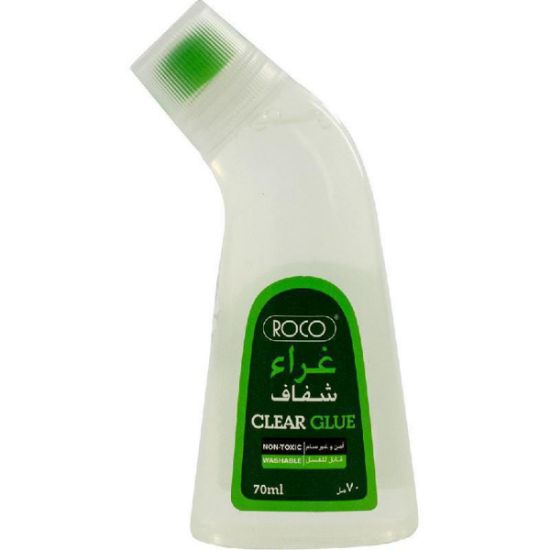 Picture of GLUE LIQUID 70 ML CLEAR, ROCO