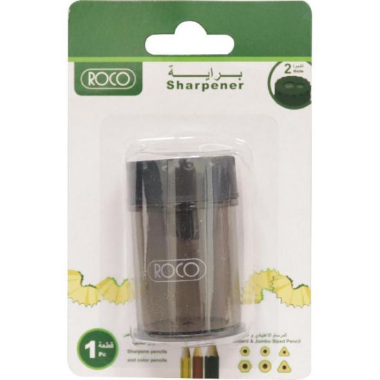 Picture of SHARPENER 2HOLE ROUND BLACK