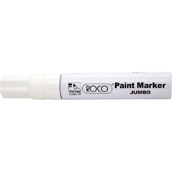 Picture of MARKER PAINT JUMBO 8MM WHITE