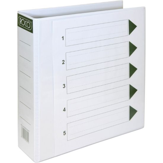 Picture of BINDER VIEW   A4 2D RING   2"     SPINE CAPACITY WHITE