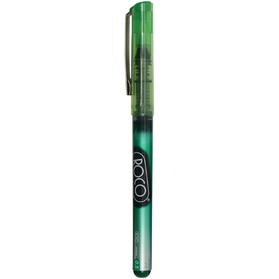 Picture of PEN ROLLER 0.5MM  CONEPOINT / GREEN