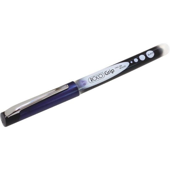 Picture of PEN ROLLER 0.7MM CONE GRIP BLACK