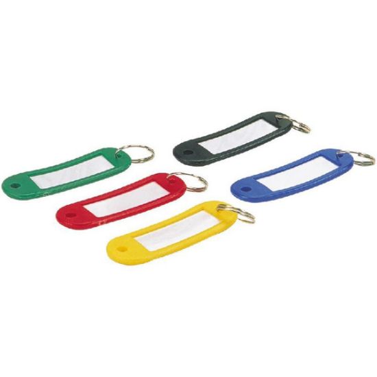Picture of TAGS KEY W/INSERTS ASSORTED   50EA/BX