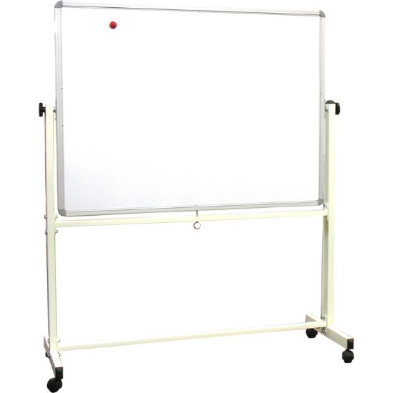 Picture of WHITEBOARD MAGNETIC W/EASEL 2 PARTS/SET 
Board size 90 X 180 CM
