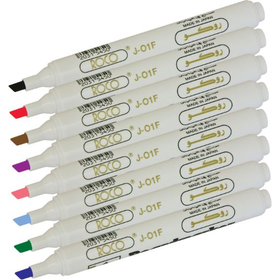 Picture of MARKER BOARD CHISEL TIP AST
Black;Red;Blue,;Green;Violet;Pink;Brown;Sky Blue
