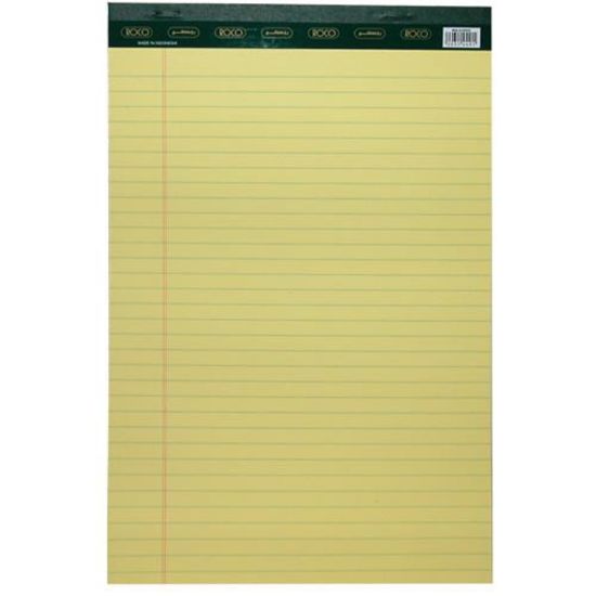 Picture of PAD WRITING YELLOW 40SHT F4