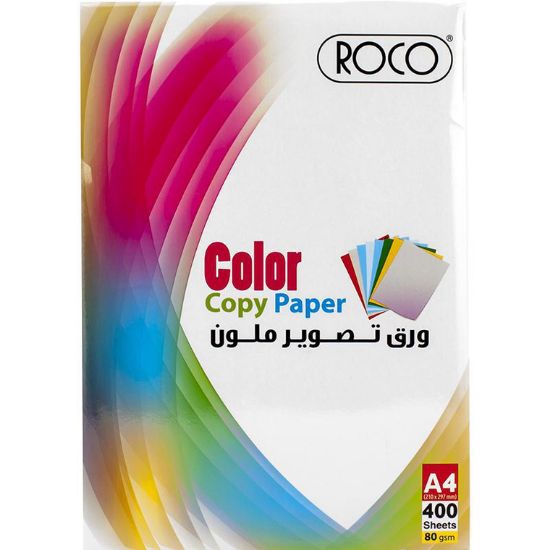 Picture of PAPER COPYING A4 COLORD  ROCO 400 SHT  PINK