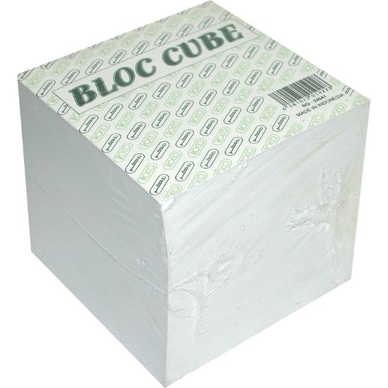 Picture of PAPER BLOCK CUBE 9X9CM WHITE