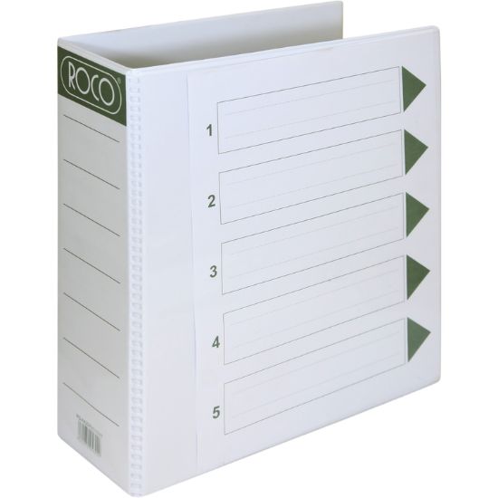 Picture of BINDER VIEW   A4 2D RING   2.5"  SPINE CAPACITY WHITE