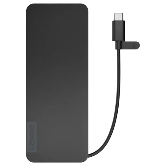 Picture of Lenovo USB-C Dual Display Travel Dock with 100W Adapter