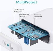 صورة أنكر شاحن باوربورت PD بلس بقدرة 35 واط منفذين أبيض