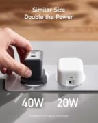 Picture of A2038K11/Anker Charger Nano Pro40W 2 ports USB-C Black