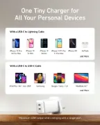 Picture of Anker - Charger - Nano Pro- 40W - 2 ports USB-C - White