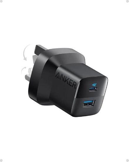 Picture of Anker 323 Charger (33W) BLK With Cabel
