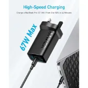Picture of Anker 336 Charger 67W 2C - 1A Black