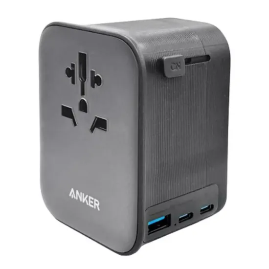 Picture of Anker Nano Travel Adapter (4-in-1) Black
