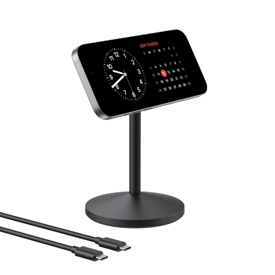 Picture of Anker Anker MagGo Wireless Charger (Single Stand) (H) - UN (excluded CN, Europe) Black 1