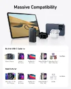 Picture of Anker Nano Power Bank(30W,Built-In USB-C Cable) - Black