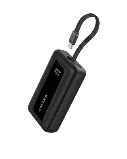 Picture of Anker Power Bank (10K, 30W, Built-In USB-C Cable) B2B - UN (excluded CN, Europe) White Iteration 1