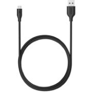 Picture of Anker - Cable - PowerLine Micro-USB to USB-A - 6ft - Black1) Connectivity2Micro USB3) 6 ft