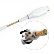 Picture of Anker - Cable - PowerLine Micro-USB to USB-A - 6ft - White1) Connectivity2Micro USB3) 6 ft