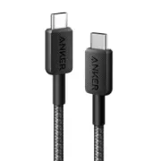 Picture of Anker 322 USBC to USBC Cable (3ft, Nylon) Black