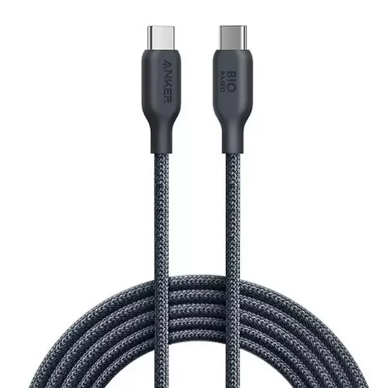 صورة كابل أنكر USB C إلى USB C بطول 6 أقدام 240 واط مضفر