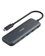 Picture of Anker - Media Hub - 5-in 1 - 2 USB-A , 1 USB-C , 1 PD IN , 1 HDMI - Gray