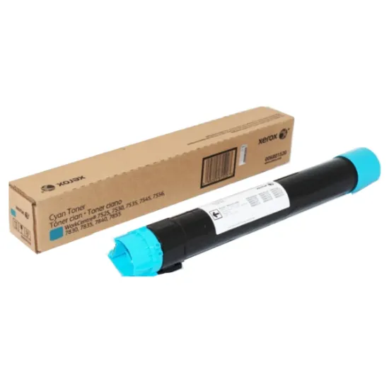 صورة زيروكس خرطوشة حبر سماوي لطابعات WC7556 وWC7855 وWC7970i