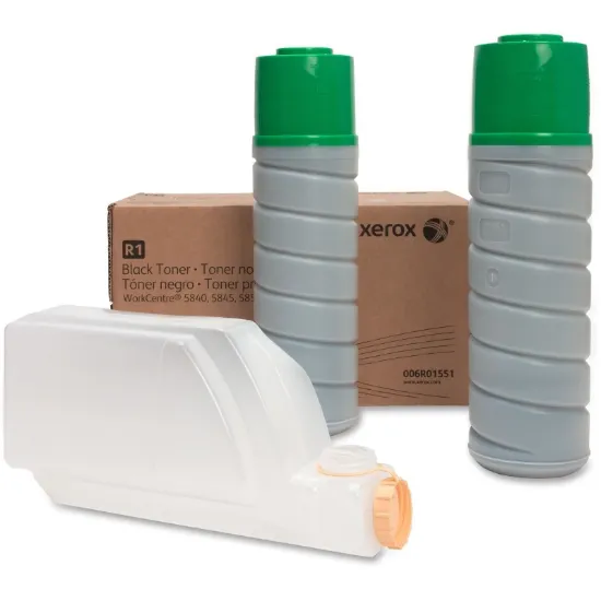 صورة زيروكس خرطوشة حبر أسود لطابعات WC5845 وWC5855