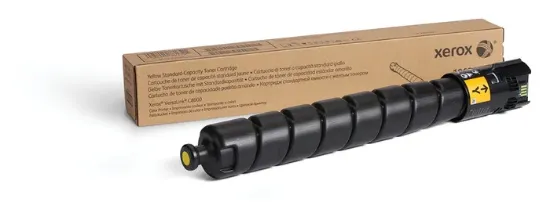 Picture of Xerox C8000, Standard Capacity Yellow Toner Cartridge (7,600 pages)