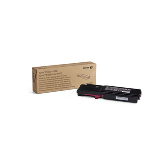 صورة زيروكس خرطوشة طباعة أرجواني عالية السعة لطابعات 6600 و6605 – 6,000 صفحة