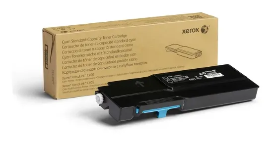 Picture of Xerox C400, C405, Standard Capacity Cyan Print Cartridge (2,500 pages)