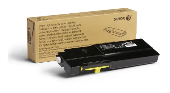 Picture of Xerox C400, C405, High Capacity Yellow Print Cartridge (4,800 pages)