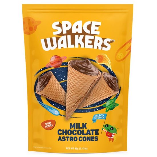 Picture of Milk Chocolate Astro Cones [ 12 Pcs ] 