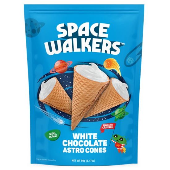 Picture of White Chocolate Astro Cones [ 12 Pcs ] 
