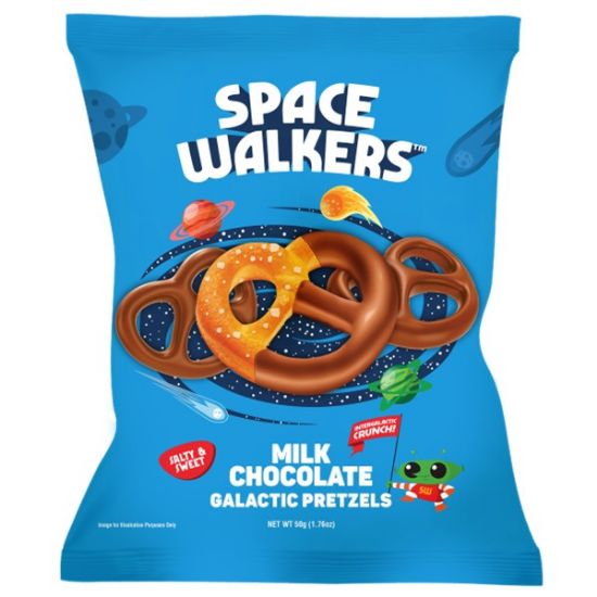 Picture of Milk Chocolate Galactic Pretzels [ 24 Pcs ] 