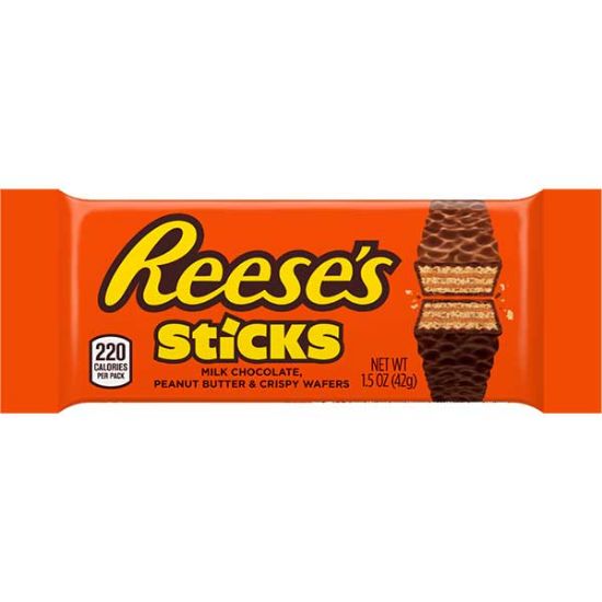 Picture of Sticks Peanut Butter And Wafer Bar - 2 Sticks [12 Packs x 20 Pcs]  
