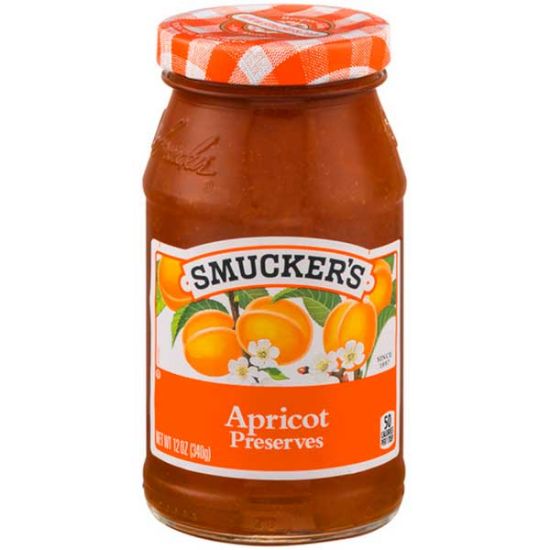 Picture of Smucker's Apricot Preserves (340g) || سماكرز مربى المشمش (340جم)
