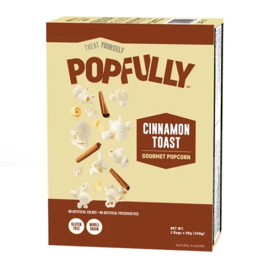 صورة Cinnamon Toast Microwave Popcorn (240g) || حبوب ذرة فشار الميكرويف بالقرفة (240جم)