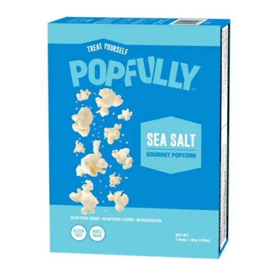 Picture of Microwave Popcorn with Sea Salt (240g) 