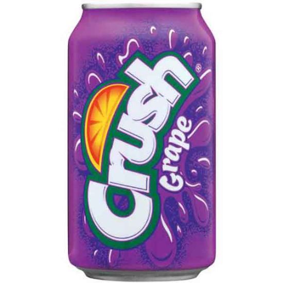 صورة Crush Grape Soda Soft Drink (355 ml)  || كراش مشروب غازي بنكهة العنب - مشروب غازي (355مل)
