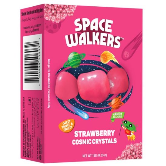 Picture of Strawberry Cosmic Crystals [12 Packs x 24 Pcs] 