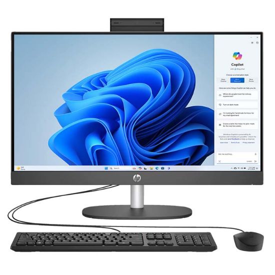 Picture of HP ProOne 240 G10 AiO, i5-1335U, 8GB RAM, 512GB SSD, 23.8" FHD- Black