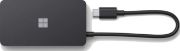 صورة Microsoft موزع USB-C Travel Hub يحتوي على منافذ HDMI وVGA وUSB-A وUSB-C وإيثرنت-  أسود