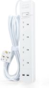 Picture of Alfanar 4 Sockets Cord Extension 13A With 2 USB   5meter
